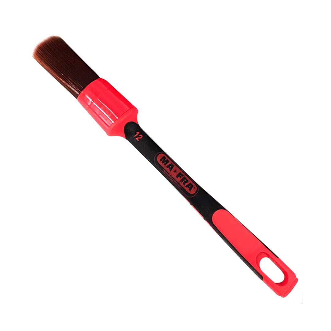 Кисть для очистки салона автомобиля Ma-Fra "Pennello Brush Red №12", 24 мм / Автотовары oe.kz Кисть для очистки салона автомобиля Ma-Fra "Pennello Brush Red №12", 24 мм / Автотовары