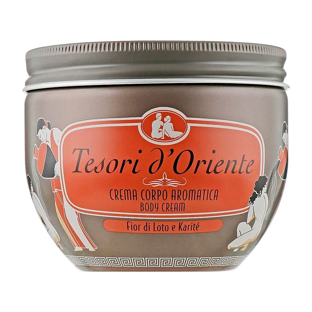 Крем для тела Tesori d'Oriente "Цветок лотоса", парфюмированный, 300 мл / Уходовая косметика
