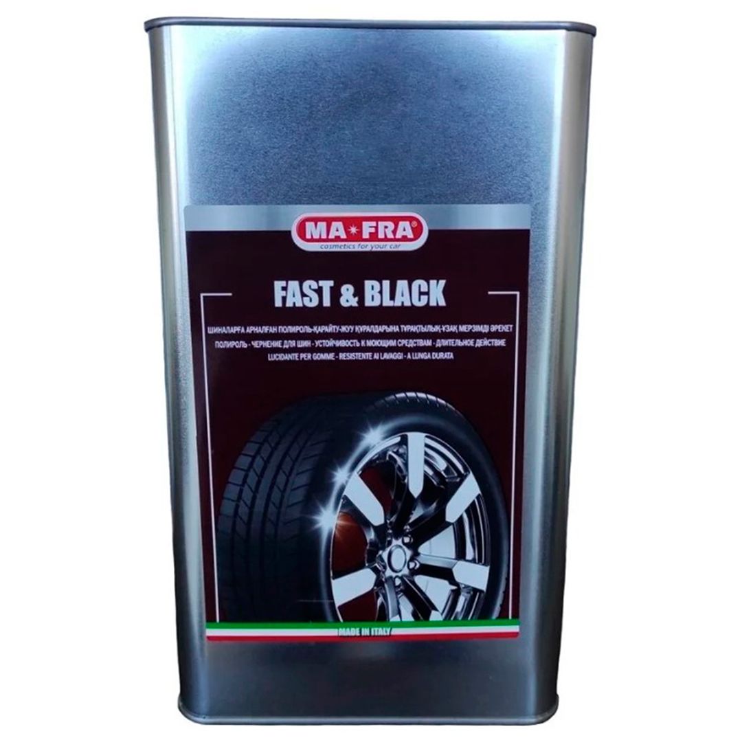 Полироль для шин Ma-Fra "Fast & Black Matt", 4,5 л / Автотовары
