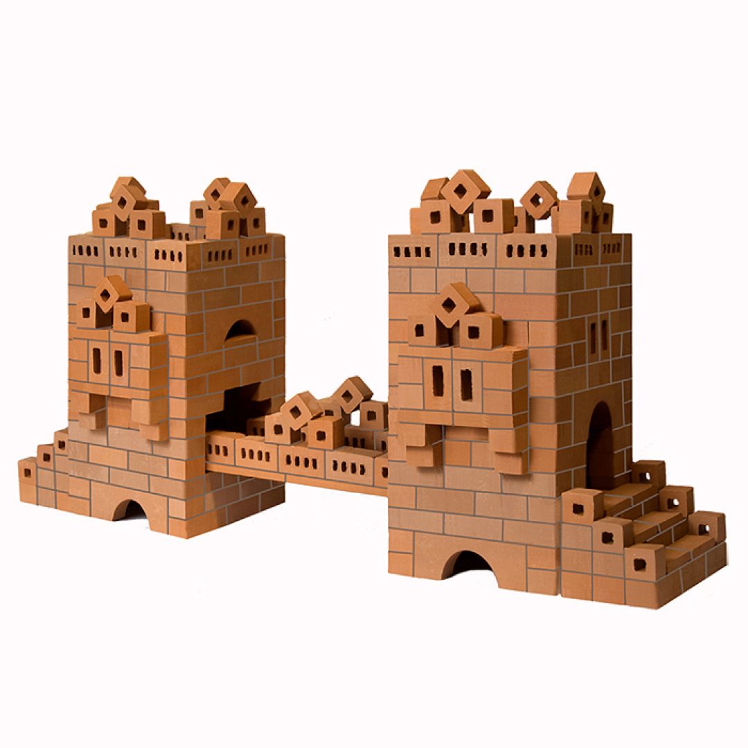 Игровой конструктор Brickmaster "Мост", 450 деталей, картонная коробка / Конструкторы №2
