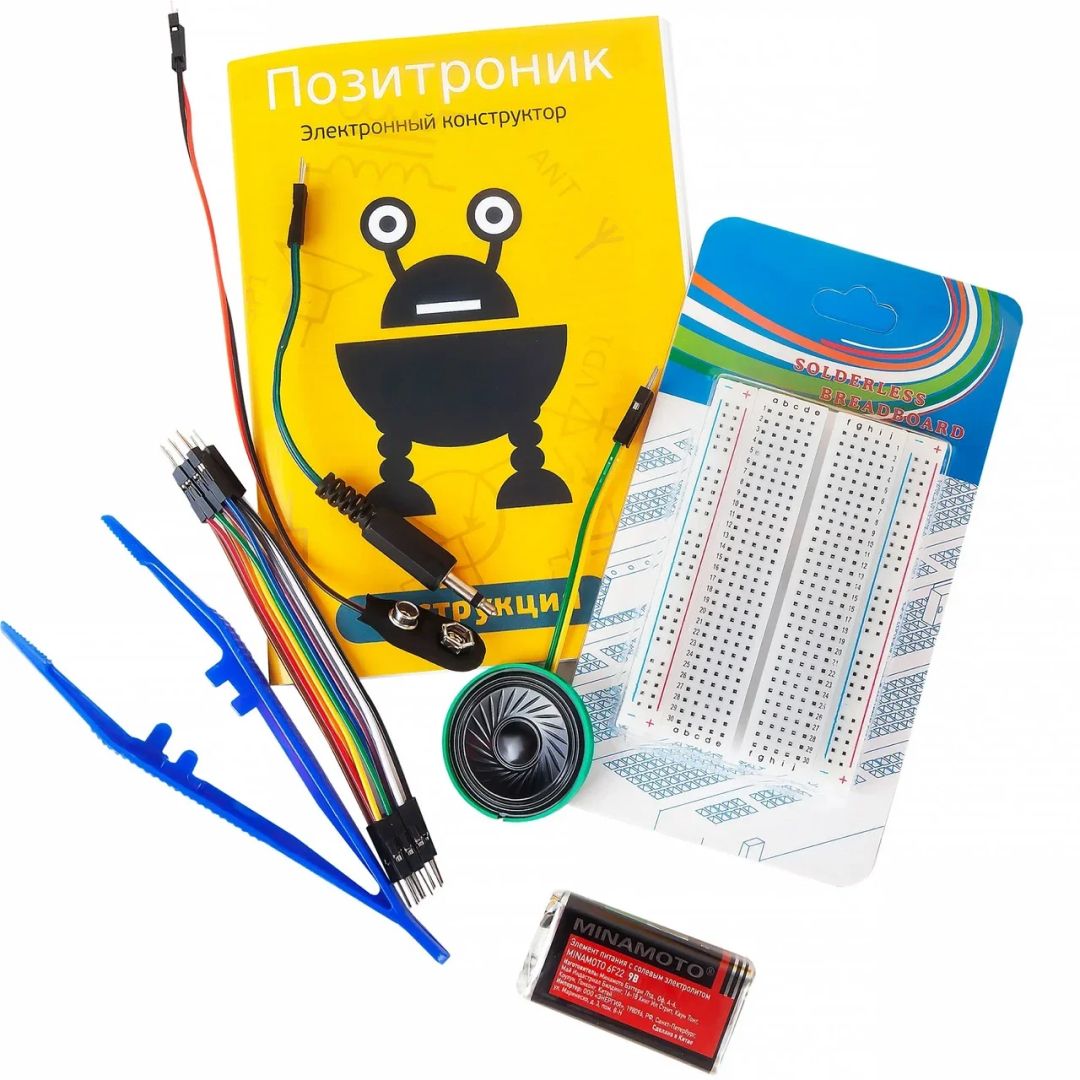 Игровой конструктор PinLab "Позитроник", картонная коробка / Конструкторы №3