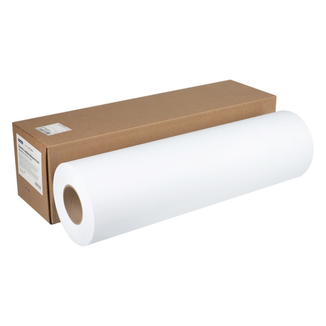 Бумага для плоттера OfficeSpace, 620 мм*175 м, 80 гр/м2, втулка - 76 мм / Бумага для плоттеров №2 oe.kz Бумага для плоттера OfficeSpace, 620 мм*175 м, 80 гр/м2, втулка - 76 мм / Бумага для плоттеров №2