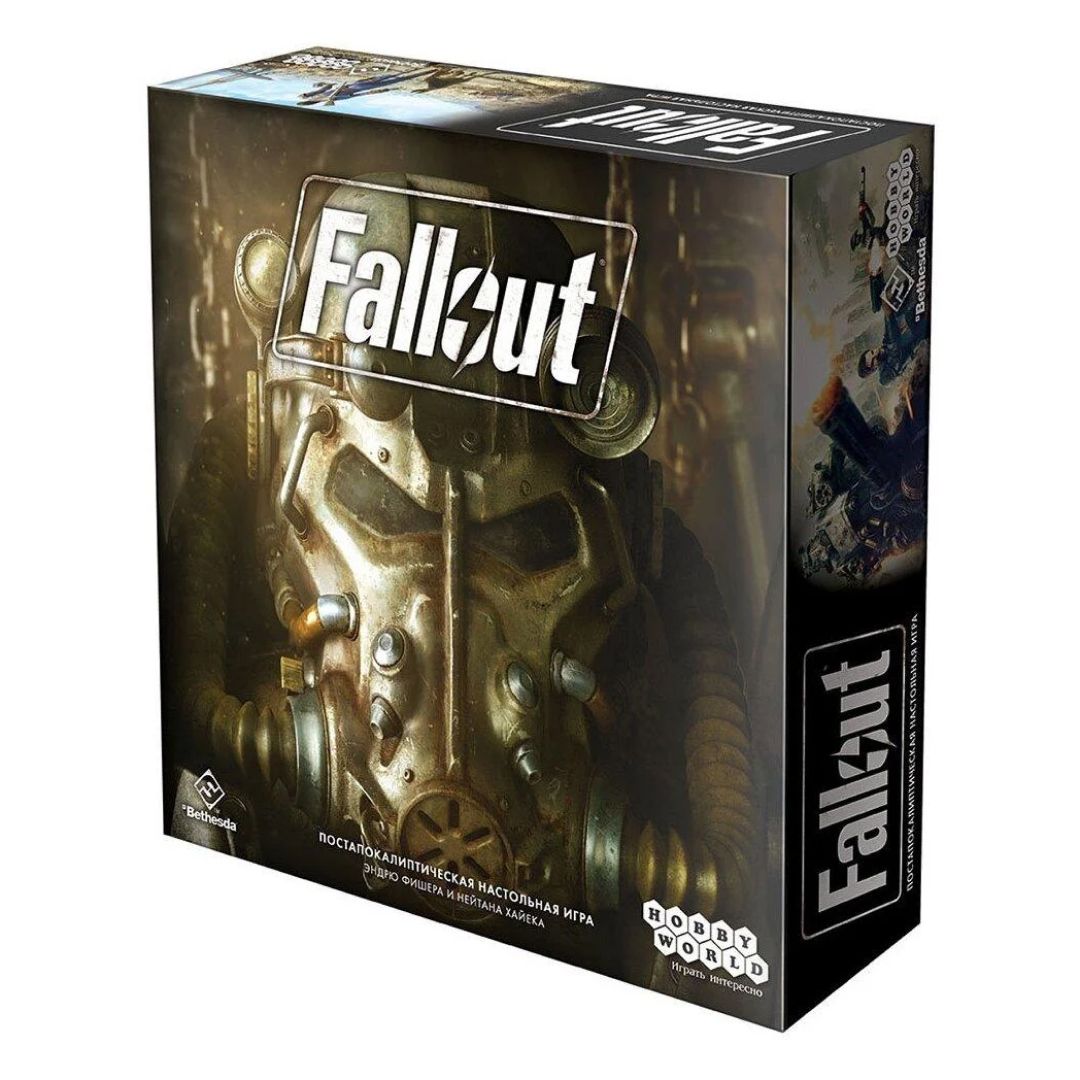 Игра настольная Hobby World "Fallout", картонная коробка / Конструкторы