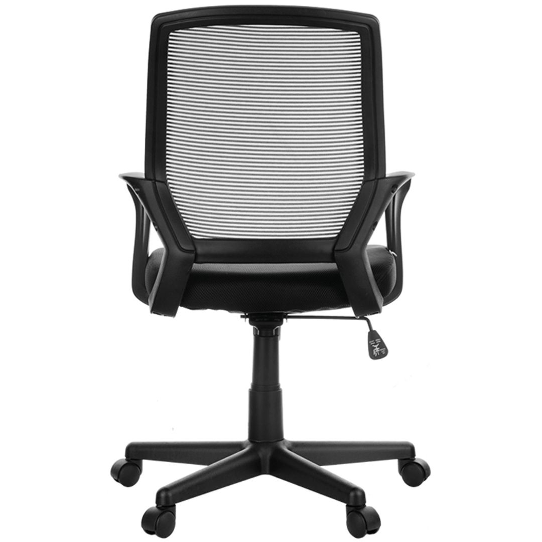 Қызметкерлер креслосы Helmi HL-M02 "Step", мата, торлы, қара / Қызметкерлерге арналған креслолар №4