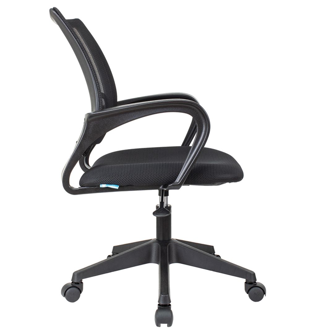 Кресло для персонала Helmi HL-M95 R "Airy", ткань черная, сетка, пластик черный / Кресла для персонала №3