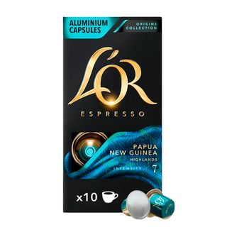 Кофе в капсулах L'or Espresso Papua New Guinea, для кофемашин Nespresso, 10 капсул / Кофе и чай в капсулах