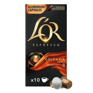 Кофе в капсулах L'or Espresso Columbia, для кофемашин Nespresso, 10 капсул / Кофе и чай в капсулах