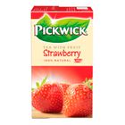 Шай Pickwick Strawberry, құлпынай қосылған қара шай, 20 қалташа