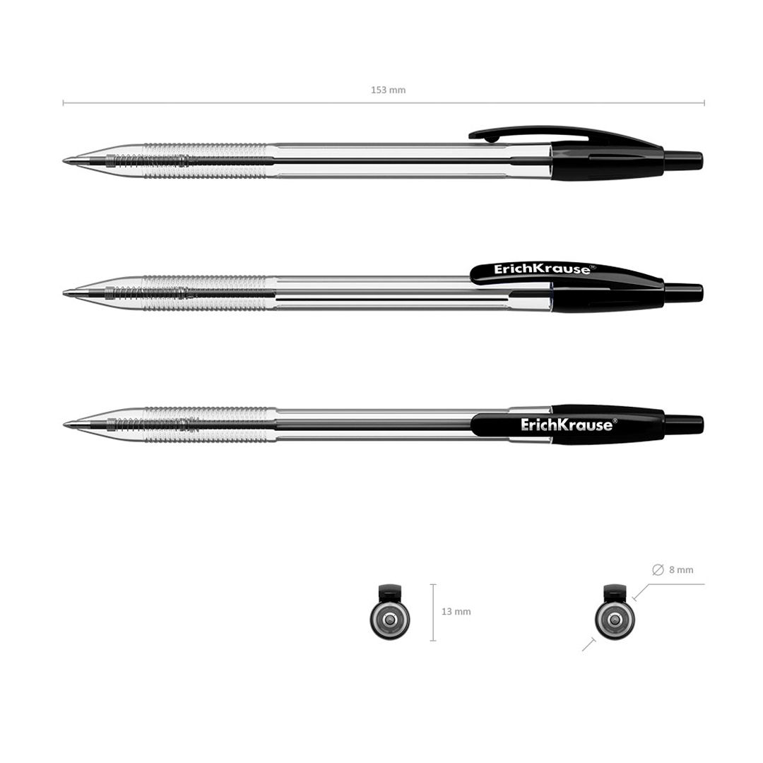 Купить Ручка шариковая автоматическая Erich Krause "R-301 Classic Matic ...