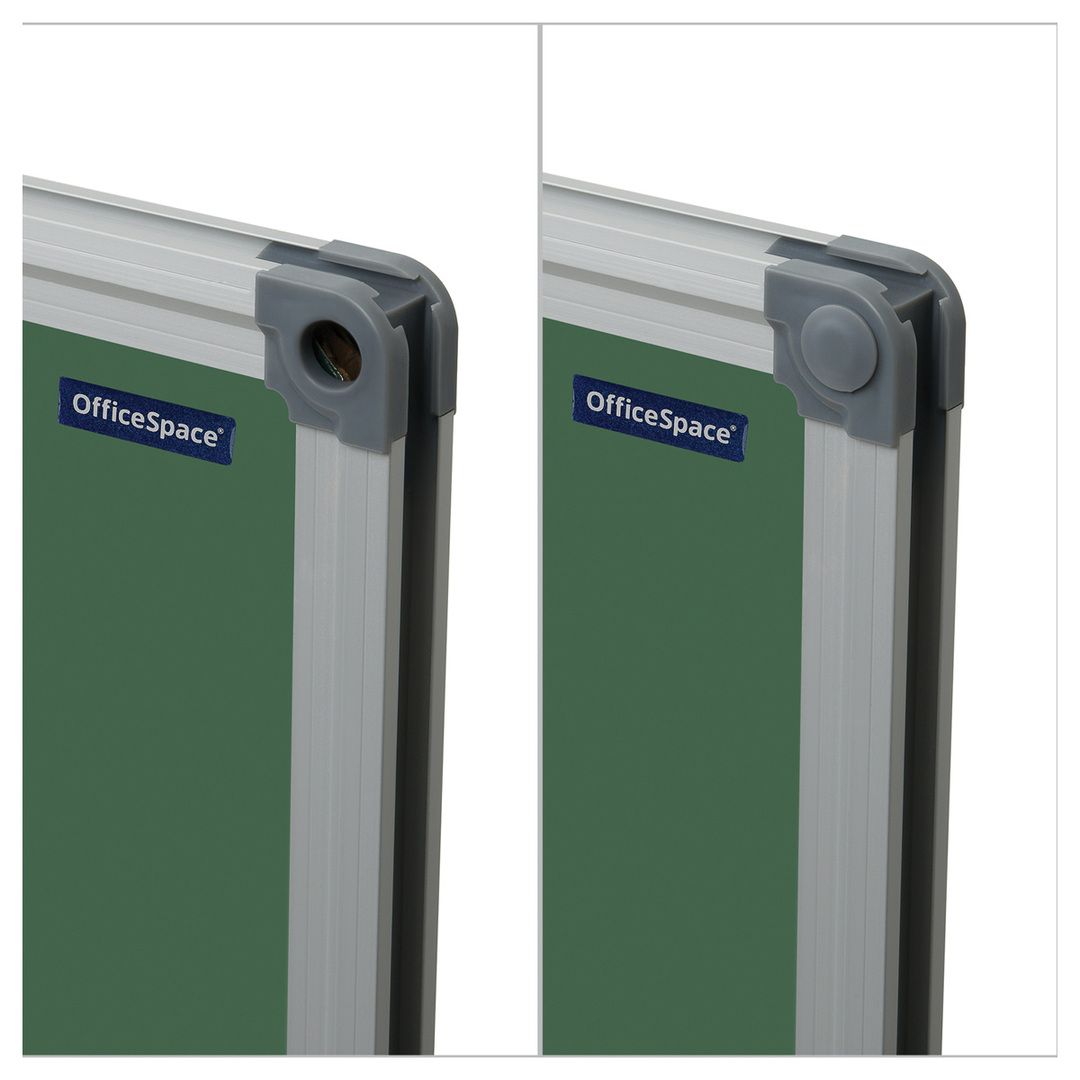 Магнитті-борлы тақта OfficeSpace, өлшемі 60*90 см, алюминий жақтау, жасыл / Бор тақталар №5 oe.kz Магнитті-борлы тақта OfficeSpace, өлшемі 60*90 см, алюминий жақтау, жасыл / Бор тақталар №5