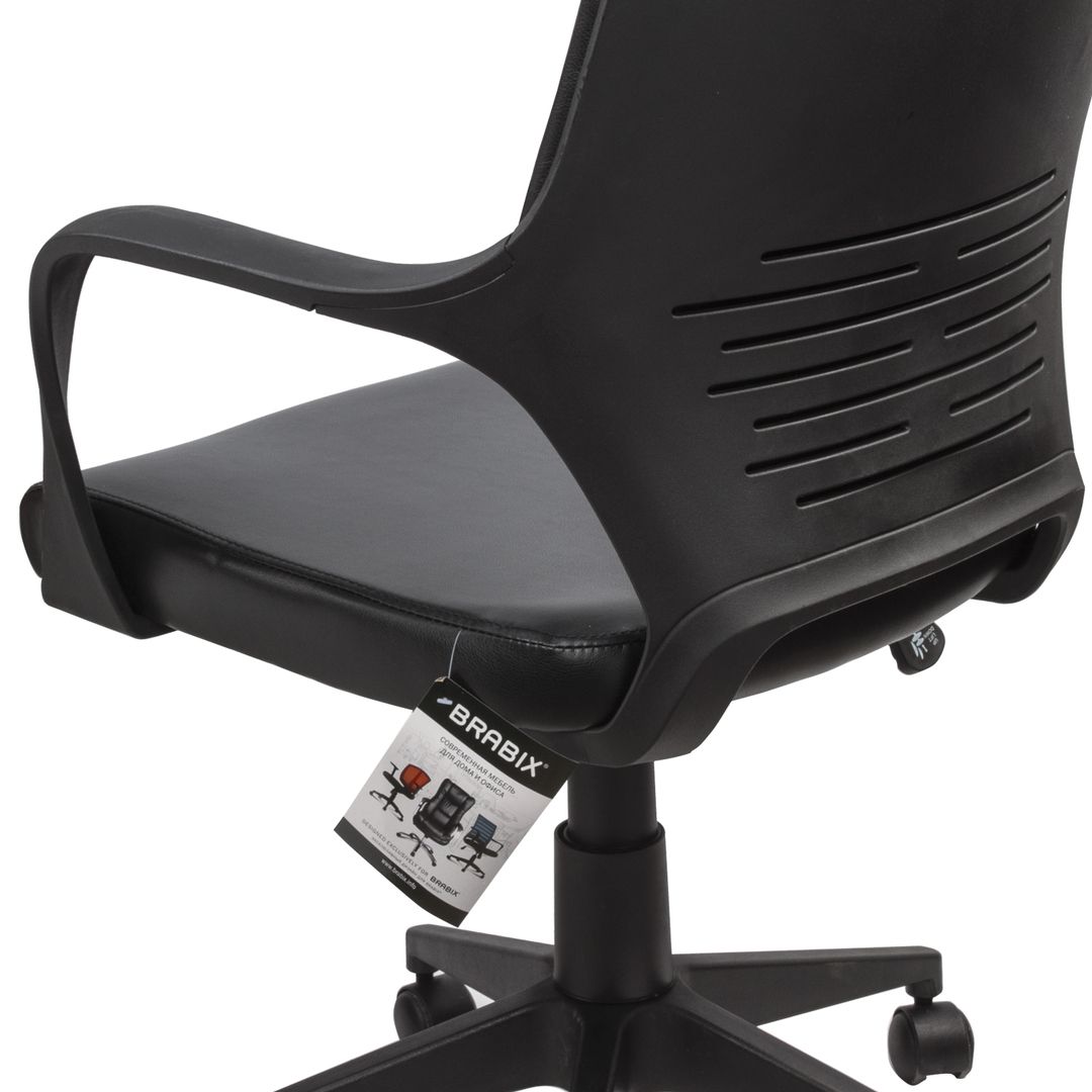 Кресло для руководителя Brabix Premium "Prime EX-515", экокожа, черное / Кресла для руководителей №9