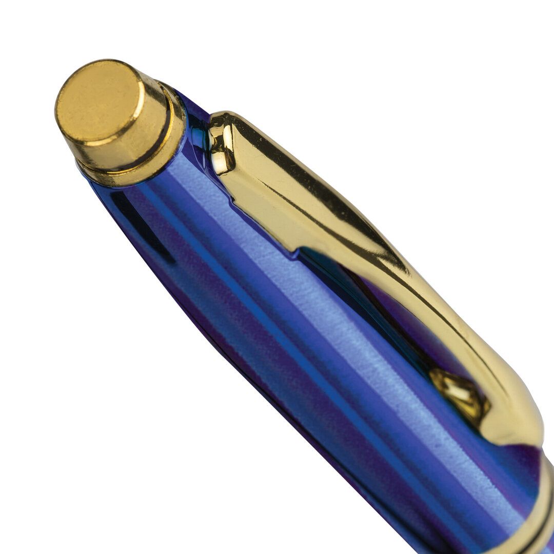 Ручка шариковая Brauberg "De Luxe Blue", 1 мм, синяя / Ручки премиум-класса №4