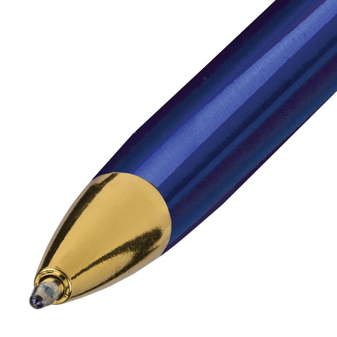 Ручка шариковая Brauberg "De Luxe Blue", 1 мм, синяя / Ручки премиум-класса №3