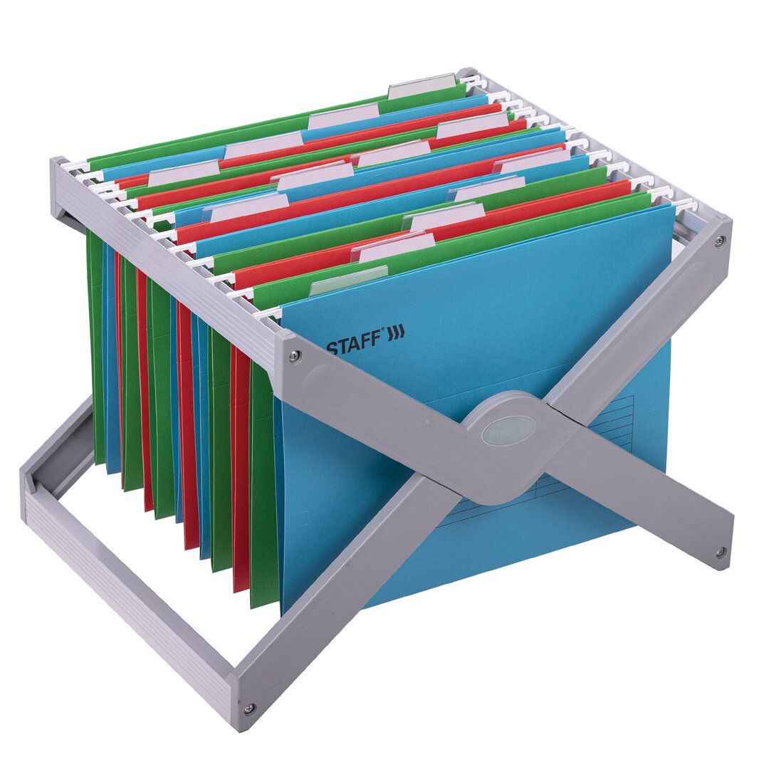 Папка подвесная Staff, А4 формат, синие, 10 шт. / Папки подвесные №8 oe.kz Папка подвесная Staff, А4 формат, синие, 10 шт. / Папки подвесные №8