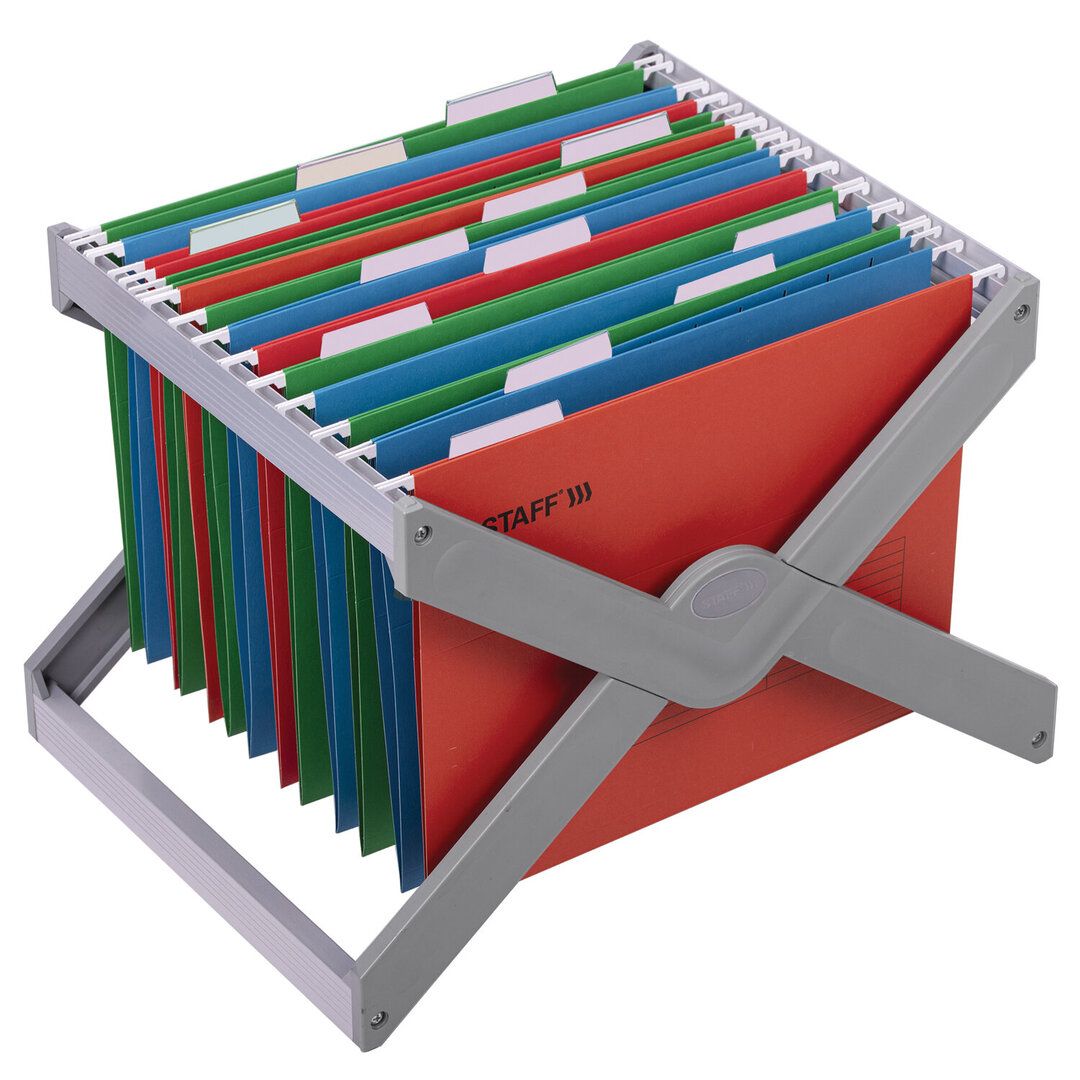 Папка подвесная Staff, А4 формат, красные, 10 шт. / Папки подвесные №8 oe.kz Папка подвесная Staff, А4 формат, красные, 10 шт. / Папки подвесные №8