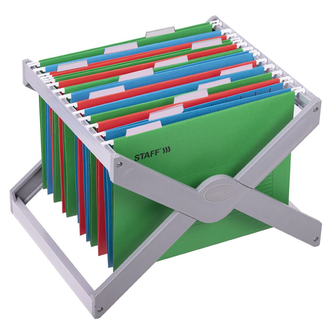 Папка подвесная Staff, А4 формат, зеленые, 10 шт. / Папки подвесные №8 oe.kz Папка подвесная Staff, А4 формат, зеленые, 10 шт. / Папки подвесные №8