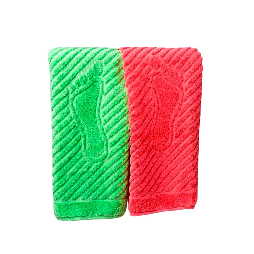 Полотенце для ног, размер 50*70 см, 700 гр, ассорти / Текстильная продукция	