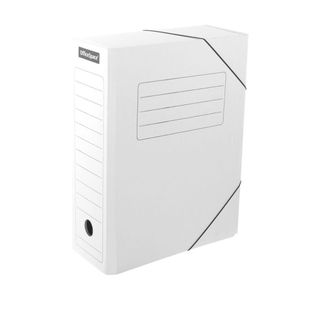 Мұрағаттық папка OfficeSpace, 100*253*325 мм, сыйымдылығы 900 парақ, резеңкеде, ақ / Мұрағаттық қораптар және баулы папкалар oe.kz Мұрағаттық папка OfficeSpace, 100*253*325 мм, сыйымдылығы 900 парақ, резеңкеде, ақ / Мұрағаттық қораптар және баулы папкалар