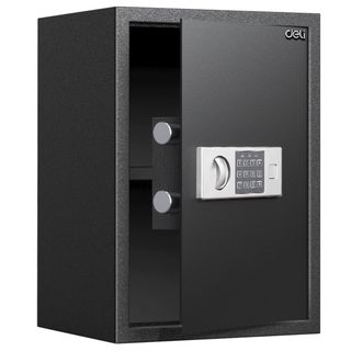 Сейф Deli "ET525", электронный код + ключ, 500*350*310 мм, 14 кг / Сейфы