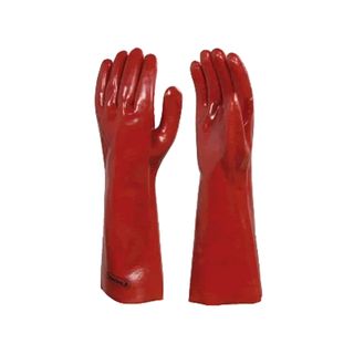 Жұмыс қолғаптар PVC 400, қызыл / Жұмыс қолғаптары
