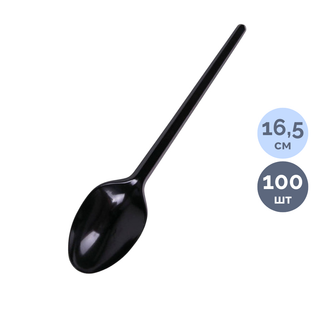 Бір реттік ас қасықтары Laima Стандарт, ұзындығы 16,5 см, қара,100 дана/қапт, баға қаптамасы үшін / Бір реттік ыдыстар oe.kz Бір реттік ас қасықтары Laima Стандарт, ұзындығы 16,5 см, қара,100 дана/қапт, баға қаптамасы үшін / Бір реттік ыдыстар