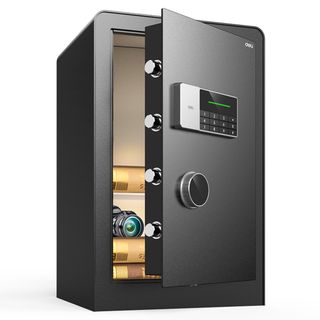 Сейф Deli "ET552", электронный код + ключ, 600*380*360 мм, 28 кг / Сейфы
