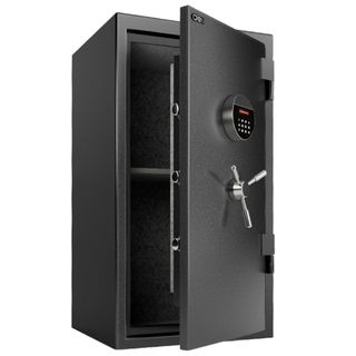 Сейф огнестойкий Deli "ET602", электронный код + ключ, 800*450*400 мм, 72 кг / Сейфы
