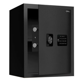Сейф Deli "ET534", электронды код + кілт, 420*350*330 мм, 13,9 кг / Сейфтер