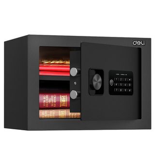 Сейф Deli "ET530", электронный код + ключ, 250*350*250 мм, 9,7 кг / Сейфы