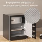 Сейф Deli "ET596", биометрический + электронный код + ключ, 600*380*360 мм, 23,3 кг