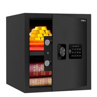 Сейф Deli "ET533", электронный код + ключ, 360*330*330 мм, 11,9 кг / Сейфы oe.kz Сейф Deli "ET533", электронный код + ключ, 360*330*330 мм, 11,9 кг / Сейфы