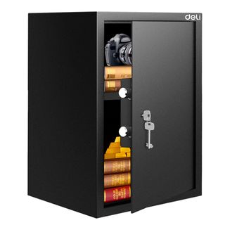 Сейф Deli "ET564", ключевой, 500*350*310 мм, 17,9 кг / Сейфы