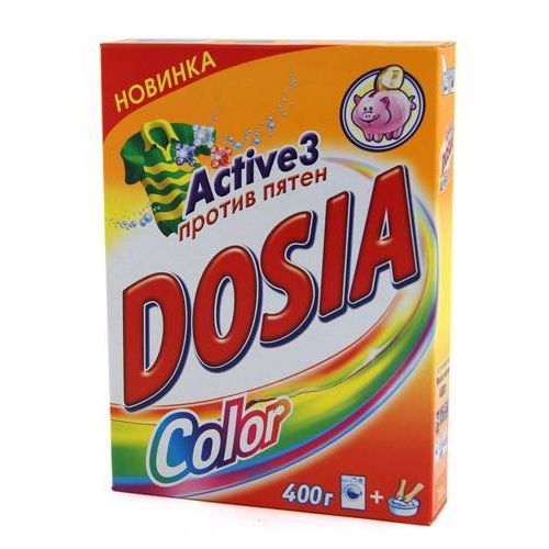 Стиральный порошок Dosia "Color", 400 гр, картонная упаковка / Стиральные порошки