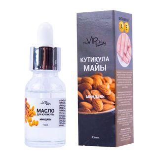 Масло для кутикулы Virgin Beauty "Миндаль", с пипеткой, 15 мл / Средства по уходу