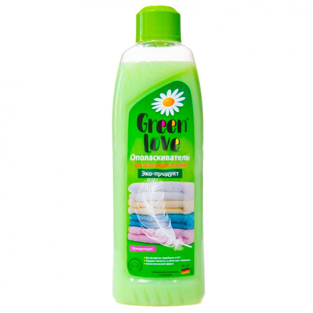 Ополаскиватель для белья GreenLove, 1000 мл / Кондиционеры для белья