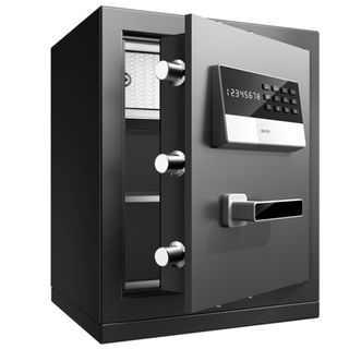 Сейф Deli "3653A", электронный код + ключ, 480*380*320 мм, 30 кг / Сейфы