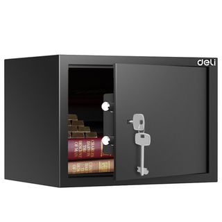 Сейф Deli "ET561", ключевой, 200*310*200 мм, 4,5 кг / Сейфы