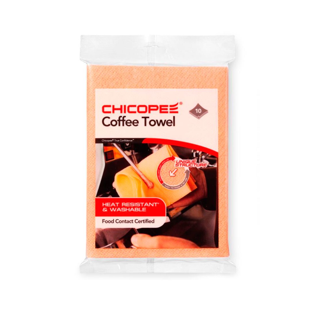 Салфетки для молочных продуктов Chicopee "Coffee Towel", размер 43*32 см, 10 шт. / Салфетки хозяйственные
