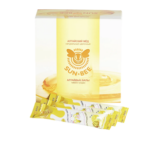 Порциялы бал Sun Bee "Алтай", табиғи, қалташаларда, 10 гр, 24 дана/қапт / Бал, тосап, шәрбаттар oe.kz Порциялы бал Sun Bee "Алтай", табиғи, қалташаларда, 10 гр, 24 дана/қапт / Бал, тосап, шәрбаттар