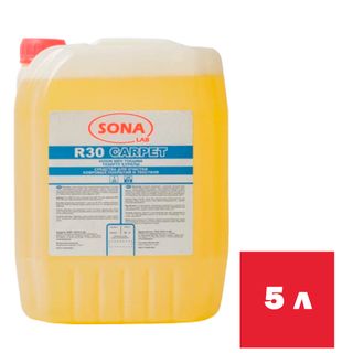 Кілем беттерін тазартқыш сұйықтық SONA lab "Carpet", 5 л / Кәсіби химия