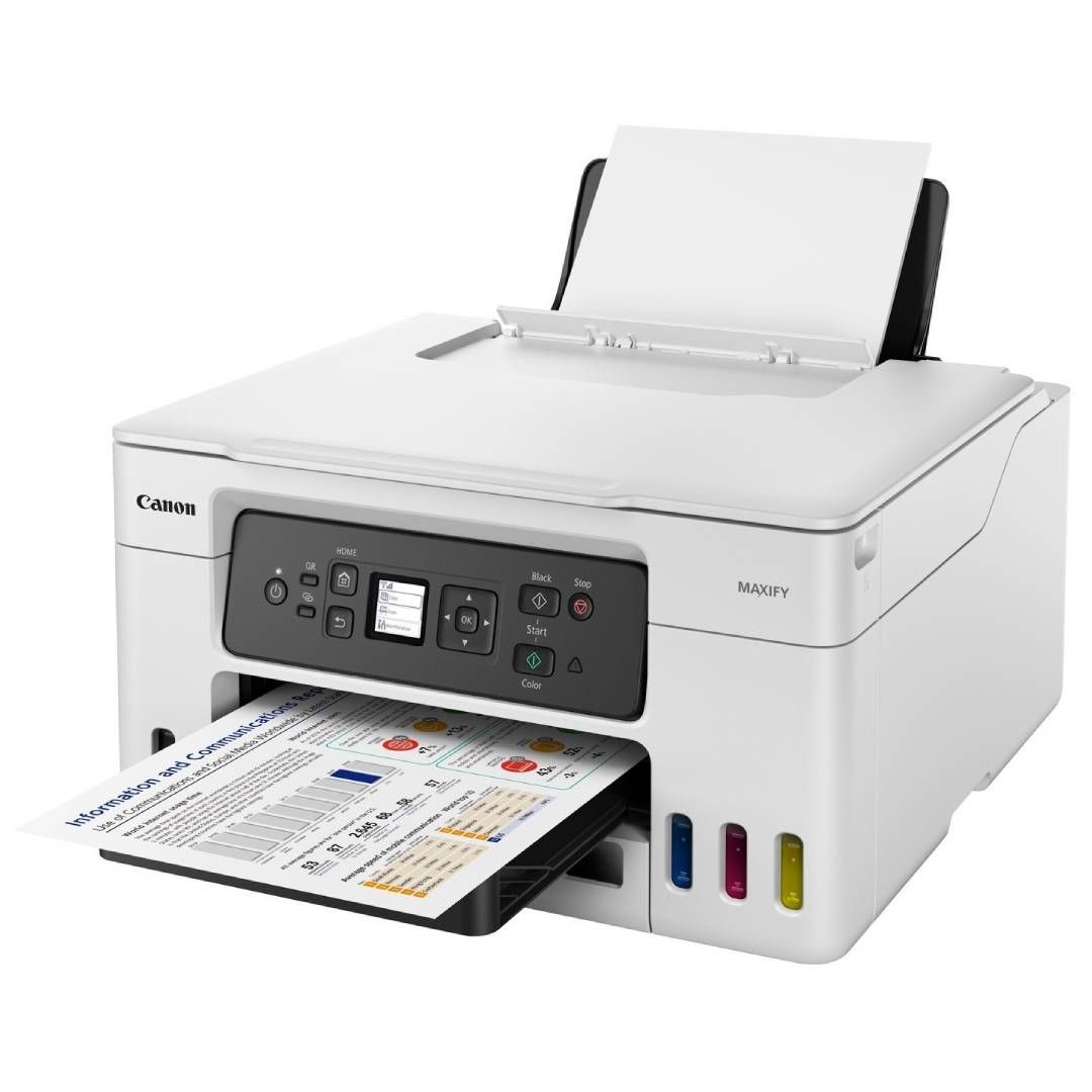 Түсті сия бүріккіш КФҚ Canon Maxify GX3040, А4, 18 бет/мин, Wi-Fi, USB / Сия бүріккіш №3