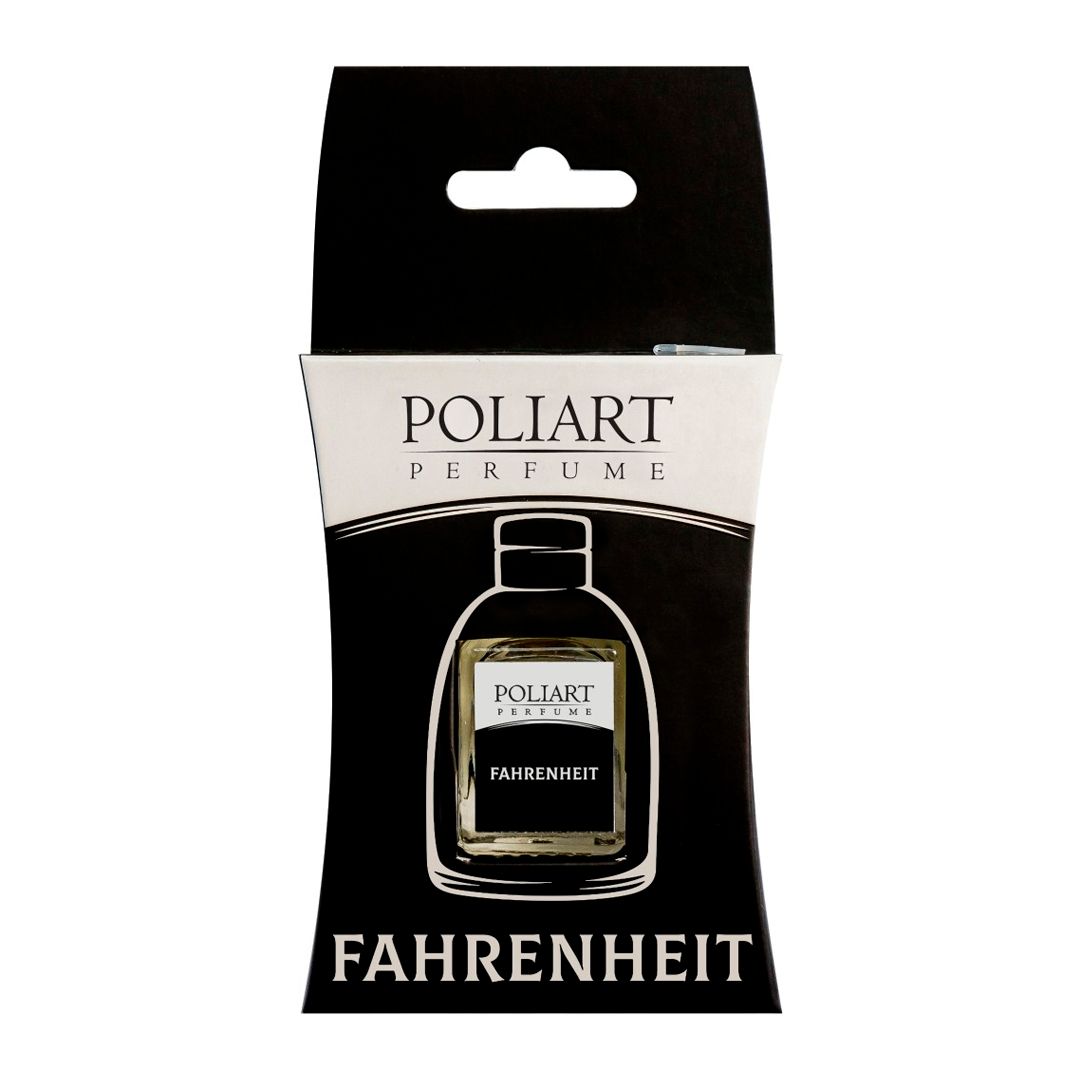 Ароматизатор жидкий подвесной Poliart "Fahrenheit", 5 мл / Автотовары