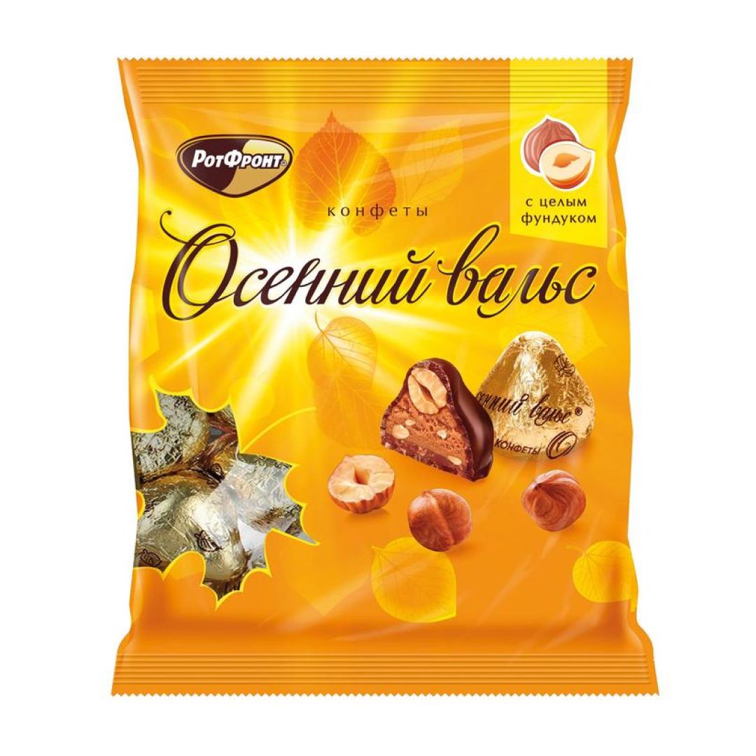 Шоколадные конфеты РотФронт "Осенний вальс", 250 гр / Шоколад oe.kz Шоколадные конфеты РотФронт "Осенний вальс", 250 гр / Шоколад
