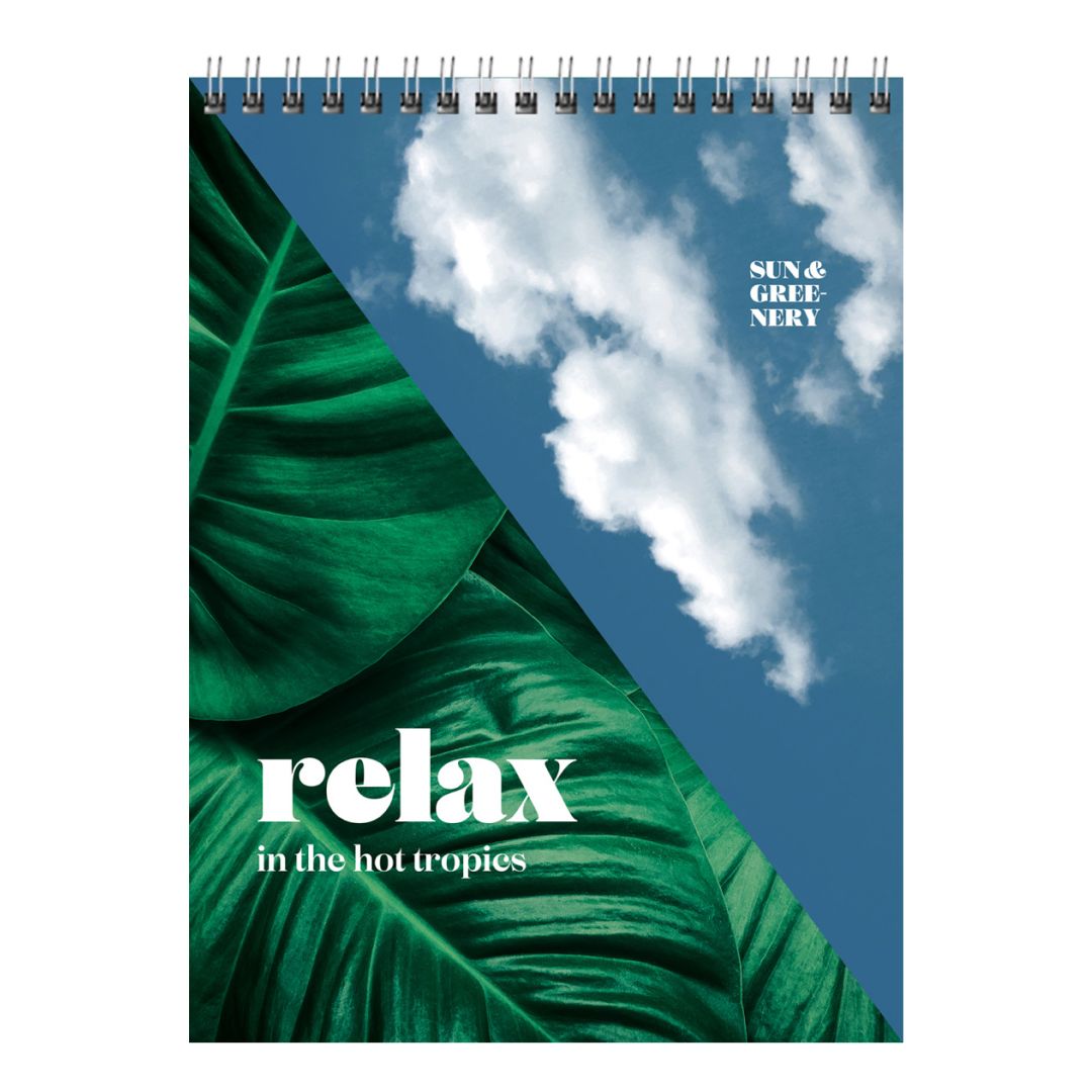 Блокнот BG "Саяхаттайтын уақыт", А5, 80 парақ, шиыршықта, тор көз, ассорти / Блокноттар №2