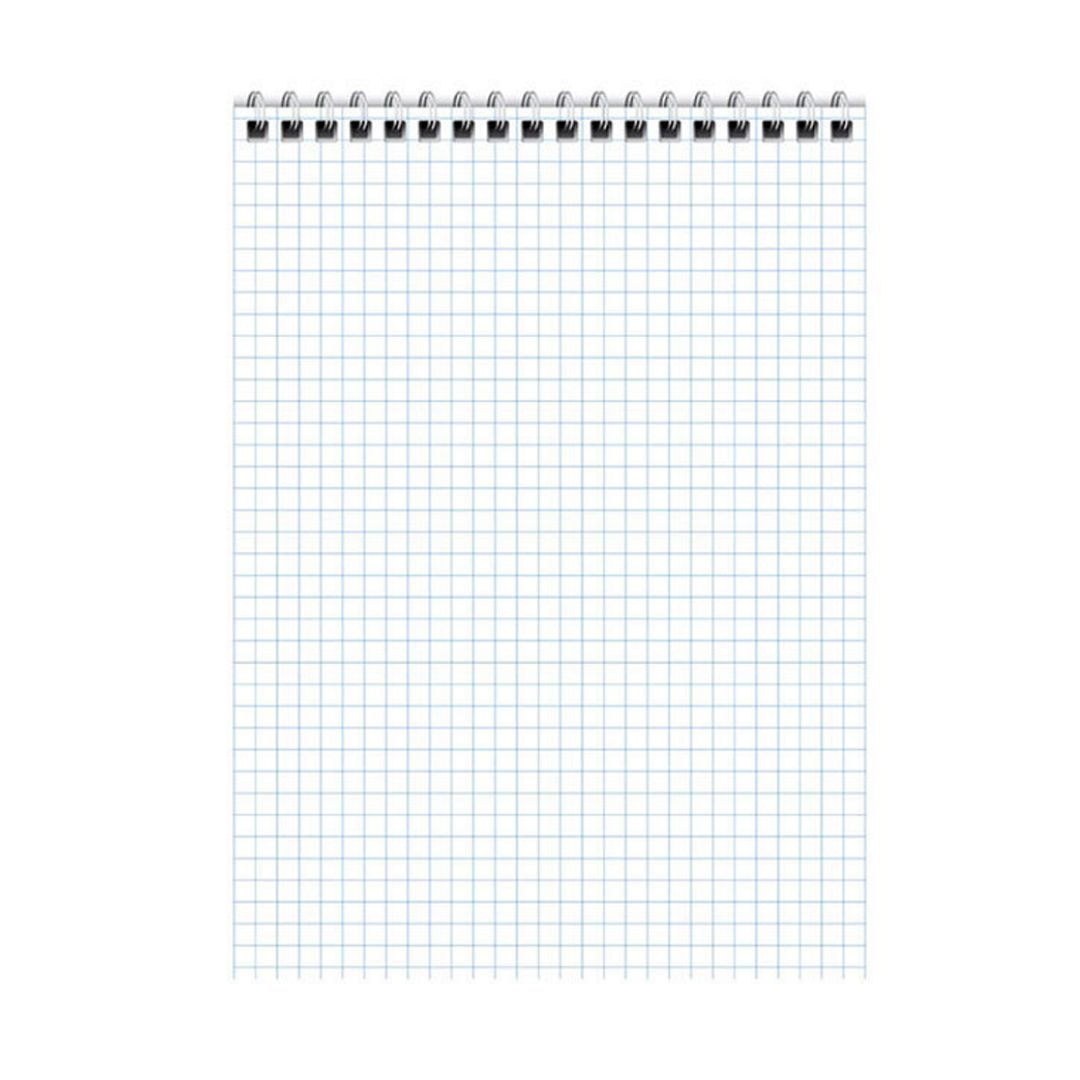 Блокнот BG "Office book", А5, 60 листов, на гребне, в клетку, ассорти / Блокноты №6