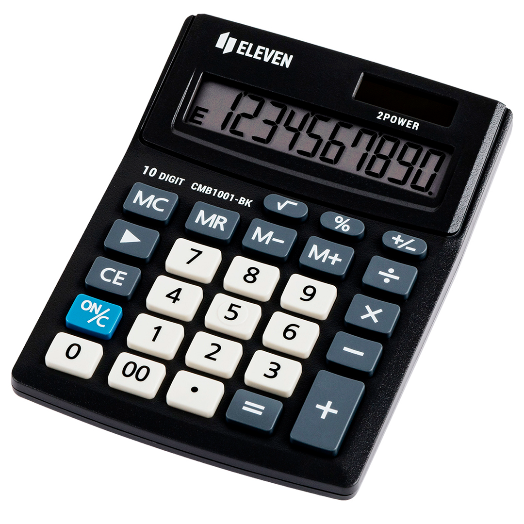Калькулятор настольный Eleven Business Line CMB1001-BK, 10 разрядов, 102*137*31 мм, черный / Калькуляторы настольные №2