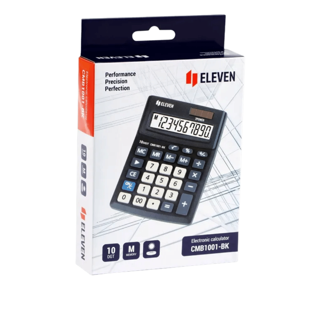Калькулятор настольный Eleven Business Line CMB1001-BK, 10 разрядов, 102*137*31 мм, черный / Калькуляторы настольные №4