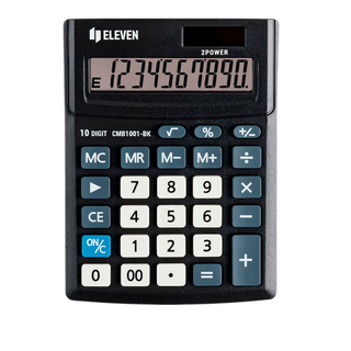 Калькулятор настольный Eleven Business Line CMB1001-BK, 10 разрядов, 102*137*31 мм, черный / Калькуляторы настольные