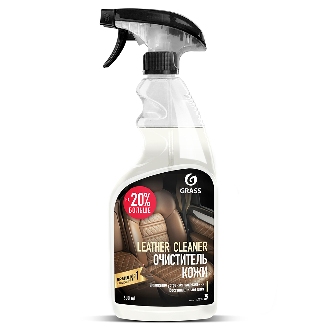 Очиститель Grass "Leather Cleaner", Conditioner 600 мл / Средства для ковров и мебели
