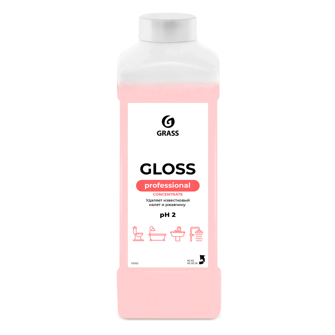 Универсальное чистящее средство Grass "Gloss Concentrate", 1 л / Универсальные чистящие средства